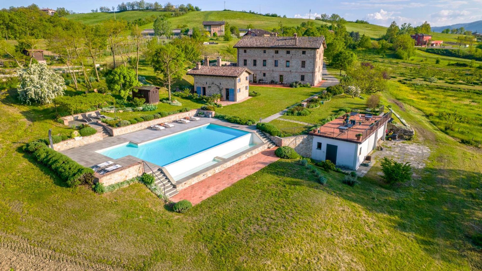 Вилла Agriturismo Podere Prasiano Marano sul Panaro Экстерьер фото